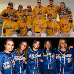 Custom Navy Navy-Powder Blue Classic Style Authentic Baseball Jersey