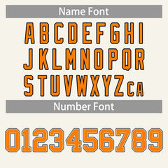 Custom Cream Orange-Black Classic Tops Casual Basketball Jersey