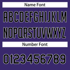 Custom Purple Black-White Classic Tops Men Casual Basketball Jersey