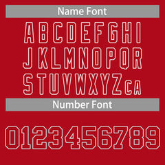 Custom Red Red-White Classic Tops Casual Basketball Jersey