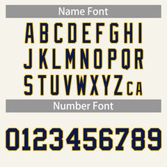 Custom Cream Navy-Yellow Classic Tops Casual Basketball Jersey