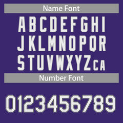 Custom Purple White-Gray Classic Tops Casual Basketball Jersey