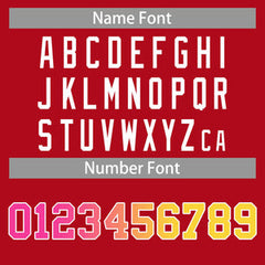 Custom Red Yellow-White Classic Tops Casual Basketball Jersey