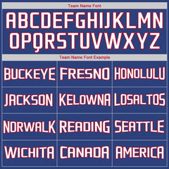 Custom Blue White-Red Classic Tops Casual Fake Sleeve Basketball Jersey