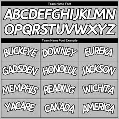 Custom Gray White-Black Classic Tops Casual Fake Sleeve Basketball Jersey