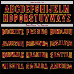 Custom Black Maroon-Yellow Classic Tops Casual Fake Sleeve Basketball Jersey