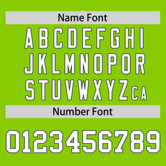 Custom Neon Green Navy Zebra Stripes Graffiti Pattern Authentic Baseball Jersey