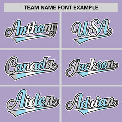 Custom Light Purple Demiboy For Pride Month Classic Style Authentic Baseball Jersey