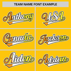 Custom Gold Maverique For Pride Month Classic Style Authentic Baseball Jersey