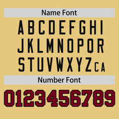 Custom Khaki Crimson-Black Stripe Fashion Raglan Sleeves Authentic Baseball Jersey