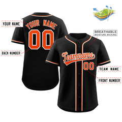 Custom Personalized Baseball Jersey Button Down Hip Hop Baseball Shirt Stitched Name Number