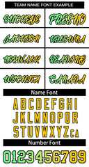 Custom White Green-Black Classic Gradient Fashion Tops Basketball Jersey