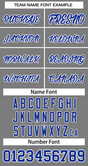 Custom Dark Gray Royal-White Classic Tops Basketball Jersey