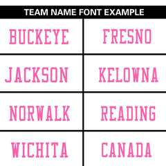 Custom White-Pink Raglan Sleeves Fashion Authentic Football Jersey