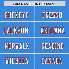 Custom Powder Blue Personalized Classic Authentic Football Jersey