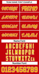 Custom Red Gold-White Classic Tops Mesh Basketball Jersey for Women