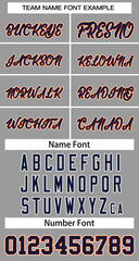 Custom Gray Navy-White Classic Tops Mesh Basketball Jersey for Women