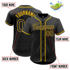 Custom Full Button Down Sportwear Stitched Baseball Jersey for Team