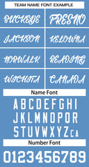 Custom Light Blue White-Light Blue Sleeveless Stripe Fashion Baseball Jersey