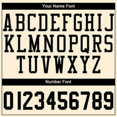 Custom Cream Black Classic Sets Basketball Jersey