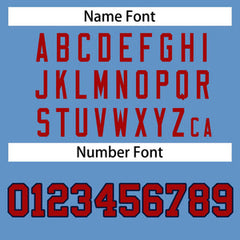 Custom Light Blue Navy-Red Classic Tops Men Casual Bull Basketball Jersey