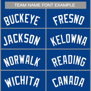 Custom Royal White Classic Tops Casual Basketball Jersey