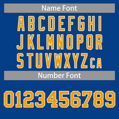 Custom Royal Yellow-White Classic Tops Casual Basketball Jersey