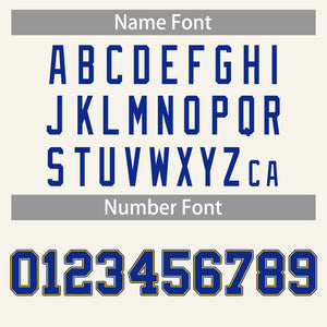 Custom Cream Royal-Yellow Classic Tops Casual Basketball Jersey