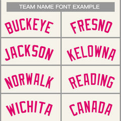 Custom Cream Pink Classic Tops Casual Basketball Jersey