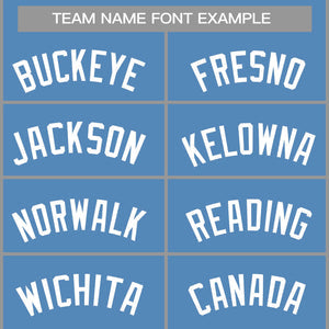 Custom Light Blue White Classic Tops Casual Basketball Jersey