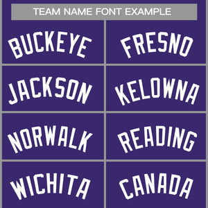 Custom Purple White Classic Tops Casual Basketball Jersey