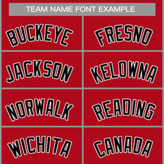 Custom Red Black-White Classic Tops Casual Basketball Jersey