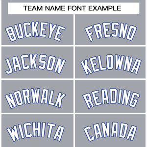 Custom Dark Gray White-Royal Classic Tops Casual Basketball Jersey