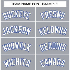 Custom Dark Gray White-Royal Classic Tops Casual Basketball Jersey