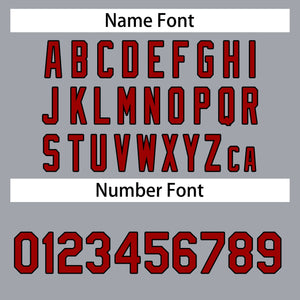 Custom Dark Gray Red-Black Classic Tops Casual Basketball Jersey