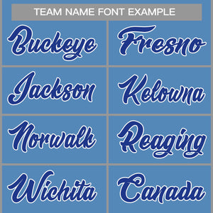 Custom Light Blue Blue-White Classic Tops Casual Basketball Jersey