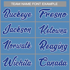 Custom Light Blue Blue-White Classic Tops Casual Basketball Jersey