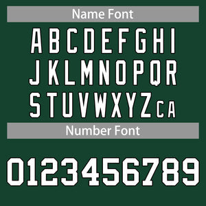 Custom Green White-Black Classic Tops Casual Basketball Jersey