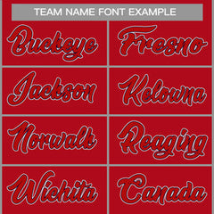 Custom Red Red-Navy Classic Tops Casual Basketball Jersey