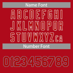 Custom Red Red-Navy Classic Tops Casual Basketball Jersey