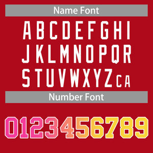 Custom Red Yellow-White Classic Tops Casual Basketball Jersey