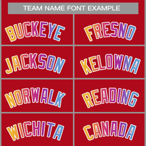 Custom Red Pink-White Classic Tops Casual Basketball Jersey