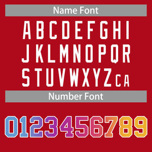 Custom Red Pink-White Classic Tops Casual Basketball Jersey