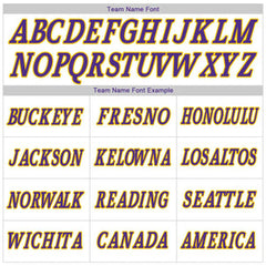 Custom White Purple-Yellow Classic Tops Casual Fake Sleeve Basketball Jersey