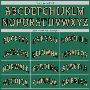 Custom Green Old Gold-Black Classic Tops Casual Fake Sleeve Basketball Jersey