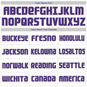 Custom White Purple-Gray Classic Tops Casual Fake Sleeve Basketball Jersey