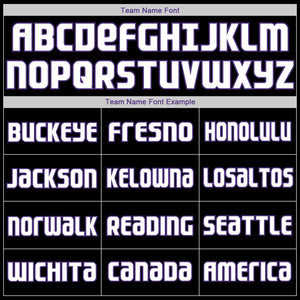 Custom Black White-Purple Classic Tops Casual Fake Sleeve Basketball Jersey