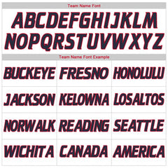 Custom White Black-Red Classic Tops Casual Fake Sleeve Basketball Jersey