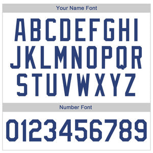 Custom White Royal Classic Tops Casual Fake Sleeve Basketball Jersey