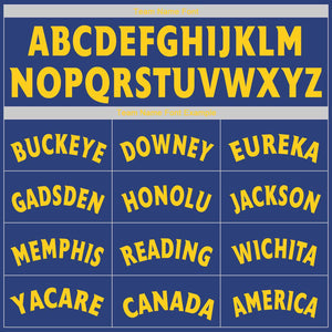 Custom Blue Yellow Classic Tops Casual Fake Sleeve Basketball Jersey